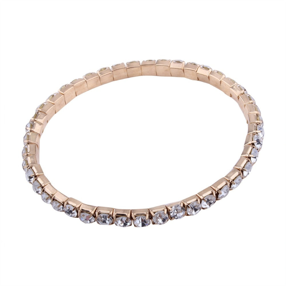 Bracelet Extensible en Zircon